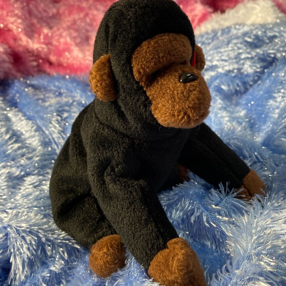 🎁4/$25🎁 Congo Beanie Baby Gorilla - Picture 4 of 16